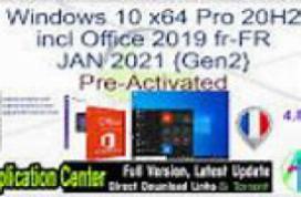 Windows 10 X64 Pro incl Office 2019 en-US FEB 2021 {Gen2}